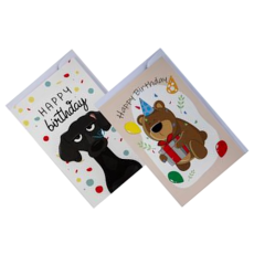 Boy - Birthday Greeting Card & Envelope